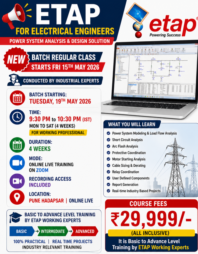 ETAP Training Fees