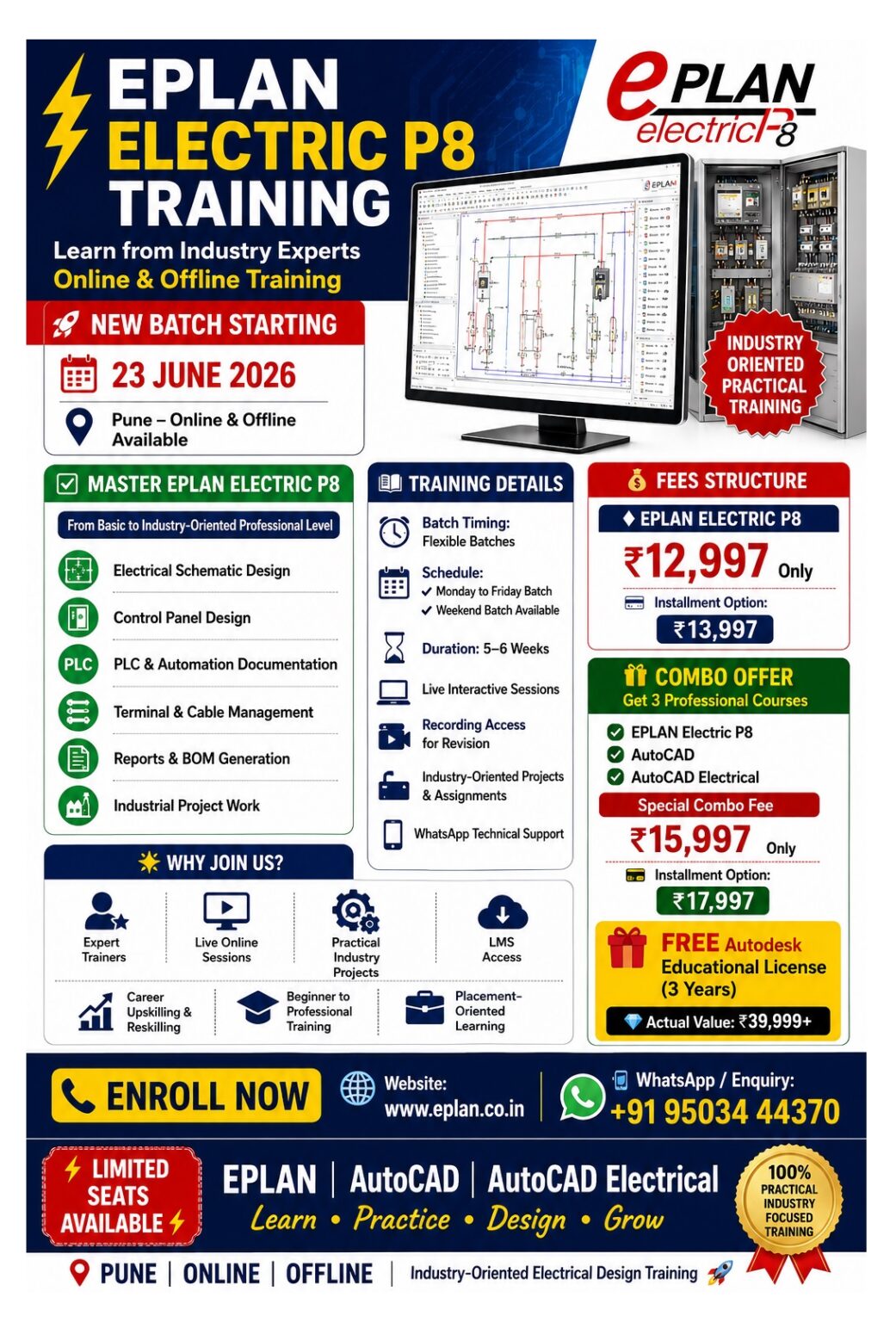 Eplan Course Online – ELECTRICAL & ECAD ACADEMY- One Stop Electrical ...